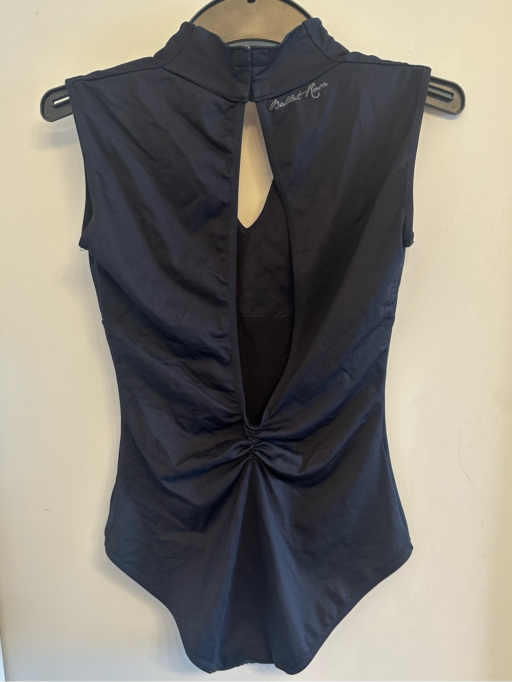 Ballet Rosa Women's Black Sleeveless V‑Neck ballet leotard - Picture 3 of 3